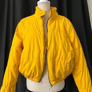 Yellow Puffer Jacket